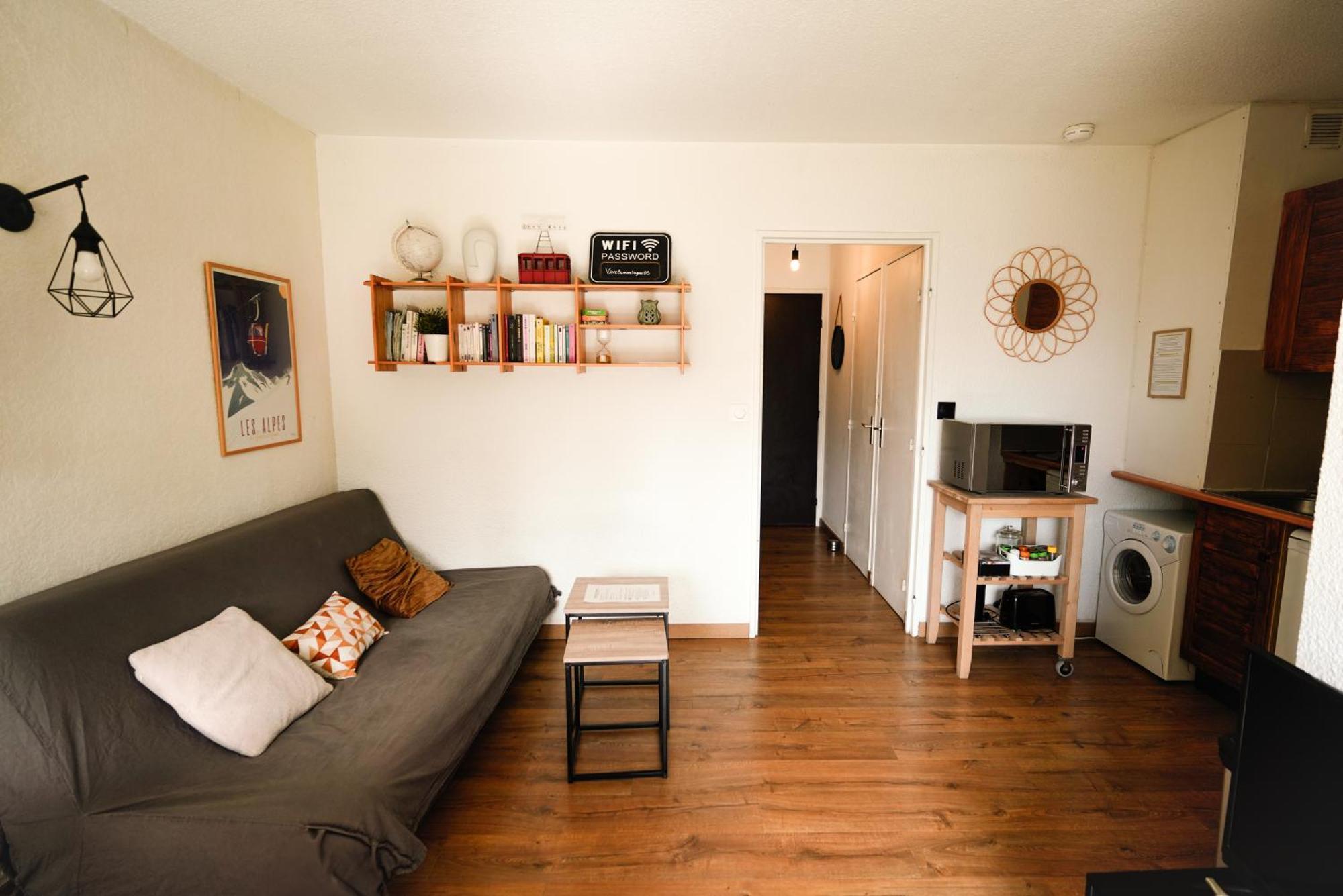 Appartement Tres Calme 2 Chambres Avec Parking Et Jardin Prive Sur Les Hauteurs De Briancon 外观 照片
