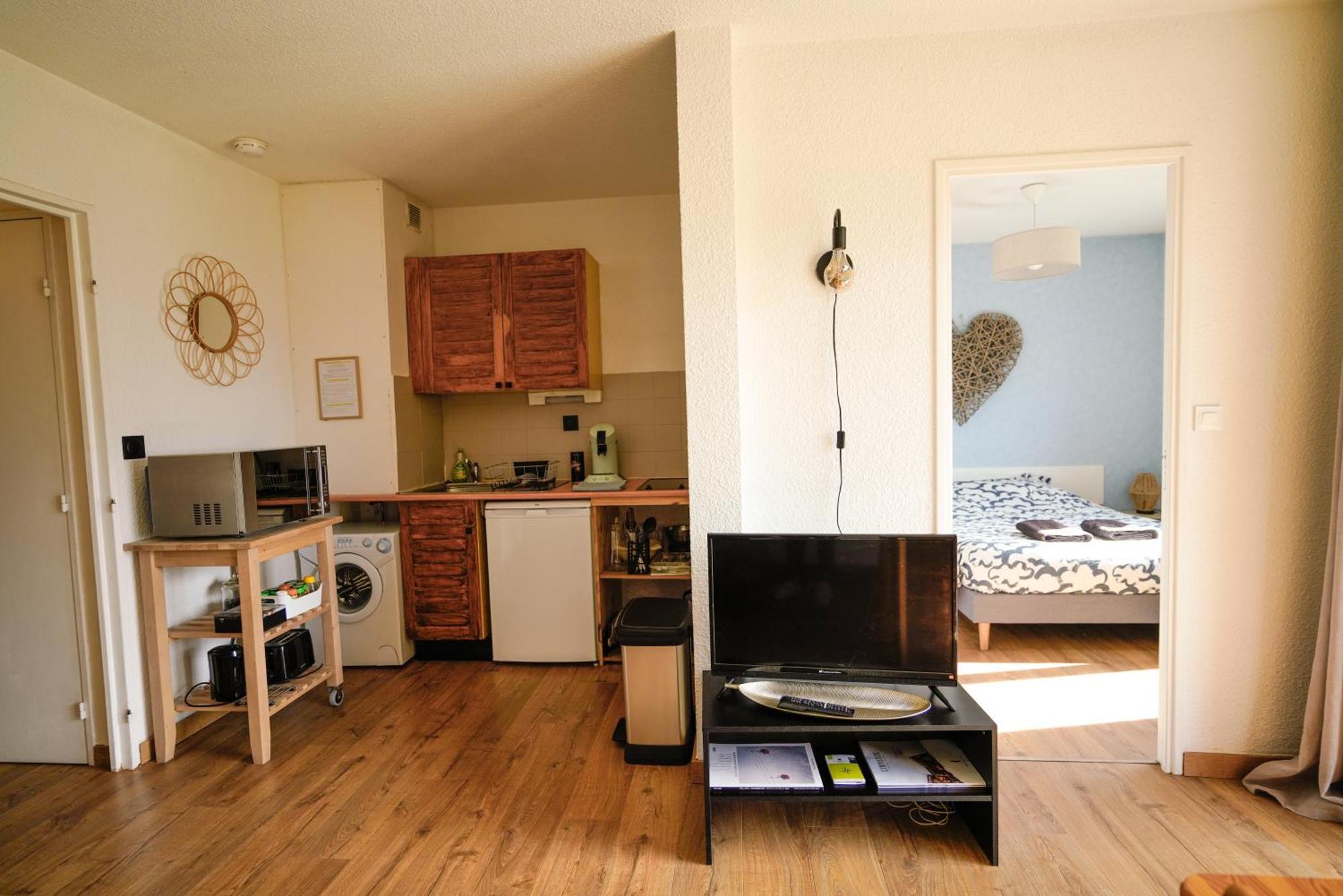 Appartement Tres Calme 2 Chambres Avec Parking Et Jardin Prive Sur Les Hauteurs De Briancon 外观 照片